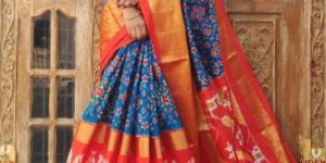 Pochampally Handloom Single Ikat Sarees