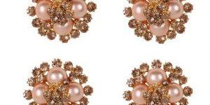 Fancy Wear Golden Earrings