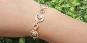 Golden Zircon Bracelet