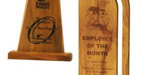 Employee of the Month Wood Trophy