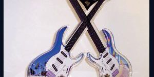 Guitar Acrylic Trophy