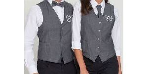 Vest Grey Hotel Uniform