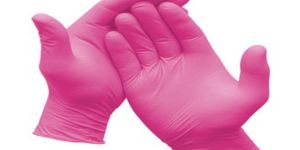 Pink Nitrile Gloves