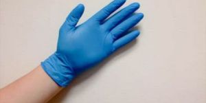 Sky Blue Nitrile Gloves