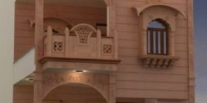 Sandstone House Exterior Designing Services