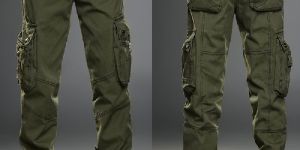 Mens Regular Fit Cargo Pant