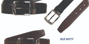Reversible Buckle Leather Belt