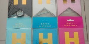 Foil Birthday Party Banners