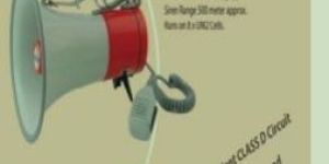 Sling Type Shoulder Megaphone