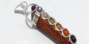 Double Terminated Pencil Pendant