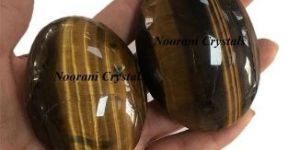 Tiger Eye Palm Stone