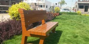 Brown Garden Bench