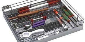 Perforated Cutlery Basket