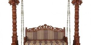Wooden Carved Swing