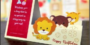 Zig-Zag birthday table top