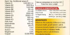 Syno Fat Db Plus Cattle Feed Supplements