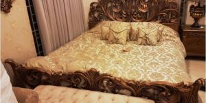 Indian Classical Hand Carved Bed