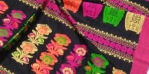 Pure Handloom Cotton Silk Saree with Blouse