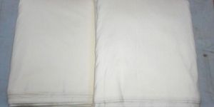 White Spun Silk Fabric