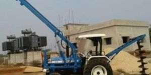 Pole Erector Machine