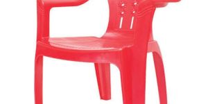 Red Plastic Tent Chair