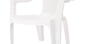 White Plastic Tent Chair