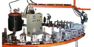 34 Station Banana Type PU Sole Machine