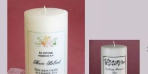 Invitation on Candle