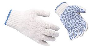 Polka Dotted Hand Gloves