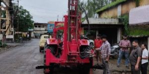 Tractor Piling Machine