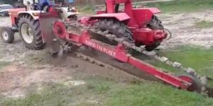Tractor Trencher
