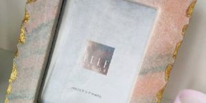 Fancy Marble Photo Frame