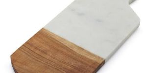 Marble and Wooden Chopping Board