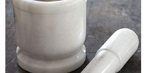 Marble Mortar and Pestle Set