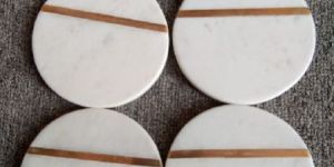 Round Marble Coasters