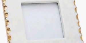 White Marble Photo Frame