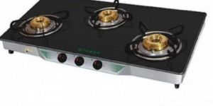 3 Burner Stainless Steel Gas Stove