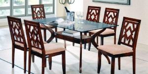 NILKAMAL LOPEZ 6 SEATER DINING TABLE SET