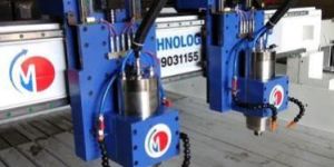 Dual Head CNC Stone Router Machine