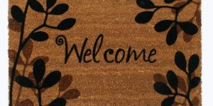 Flocked Coir Door Mats