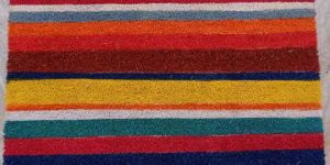 Stripped Door Mats