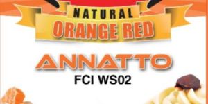 Natural Orange Red Food Color