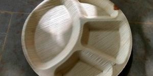Areca Leaf Compartment Plate