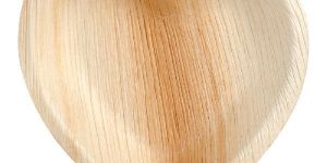 Heart Shaped Areca Leaf Plate