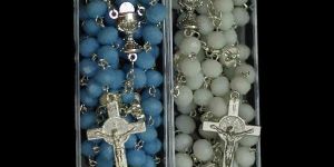 Gemstone Rosary Necklace