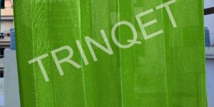 Olive Green Ring Light Light Plastic Outdoor Loop Curtain