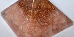 Orgone Rose Quartz Pyramid