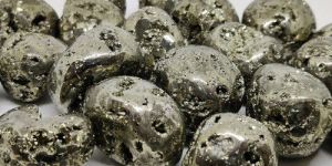 Pyrite Tumbled Stone