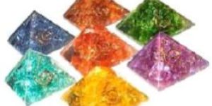 Seven Chakra Reiki Pyramid Set