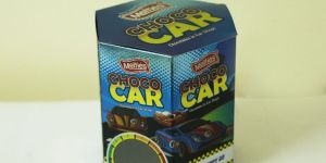 Hexagon Shape Met Pet Printed Chocolate Cartons
